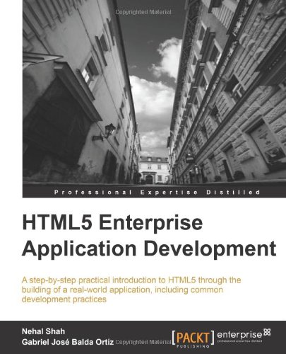 HTML5 Enterprise Application Development Cover